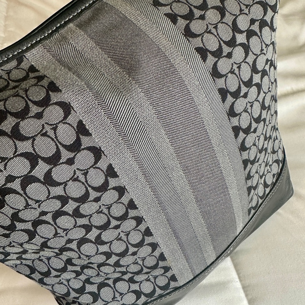 Coach Legacy Stripe Duffle Bag - Picture 6 of 16